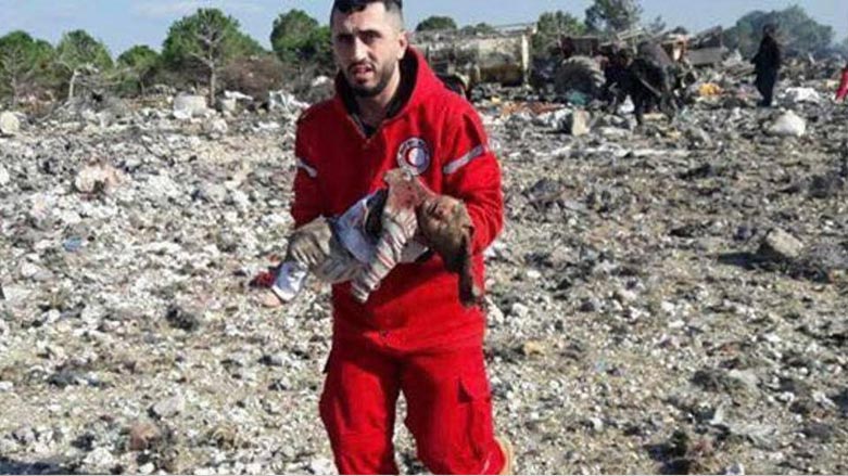 به‌ وێنه‌.. شوێنه‌وارى بۆمبابارانى سوپاى توركيا بۆ سه‌ر عفرين ببينه‌